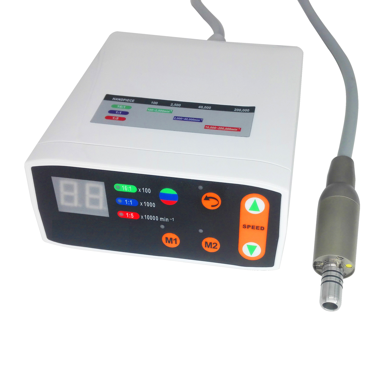 NSK Style Dental Brushless LED Internal Spray E-Type Electric Micro Motor