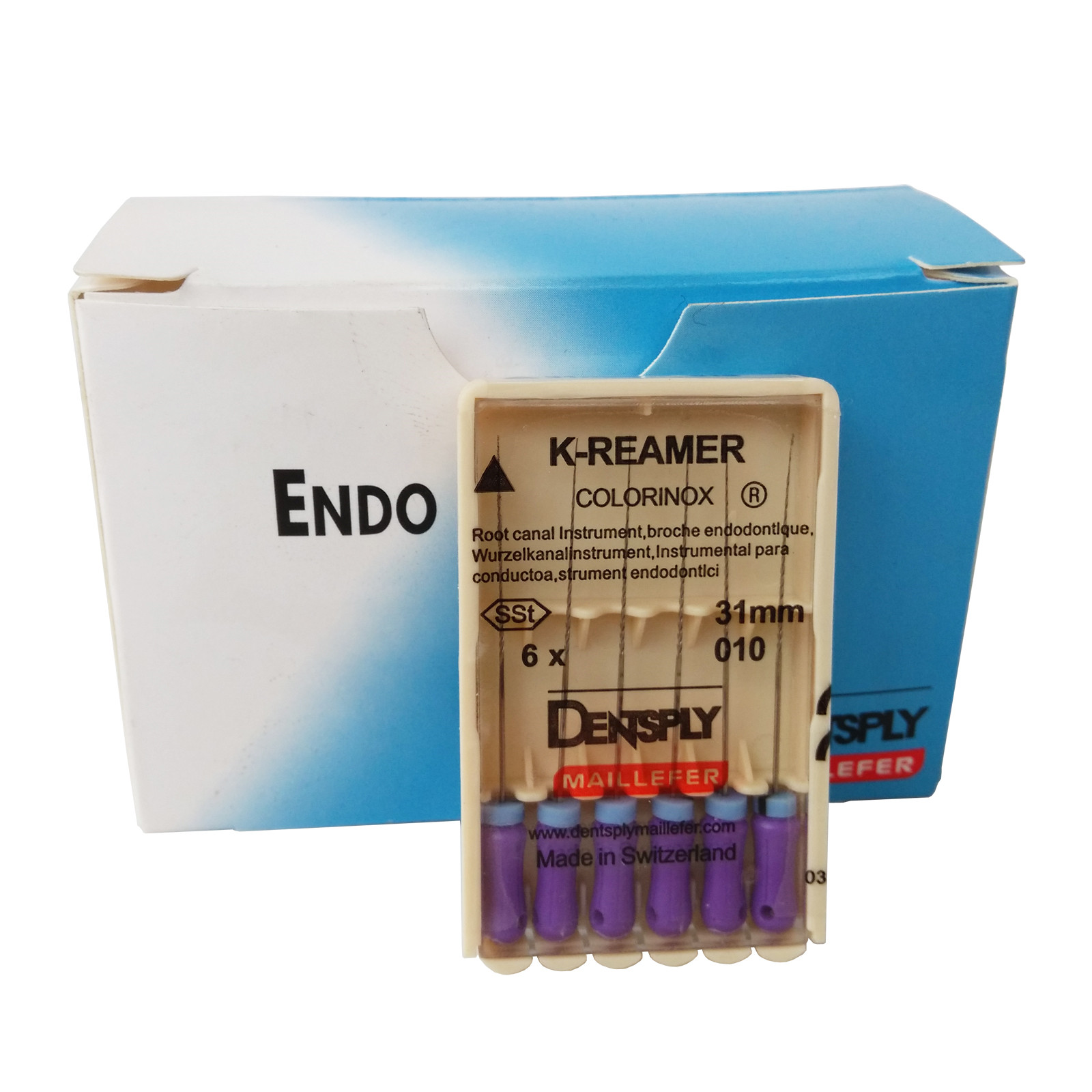 DENTSPLY KREAMER Hand Use Dental Root Canal File Stainless Steel