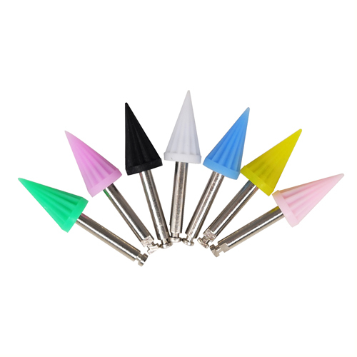 Dental Polishing Polisher Tapered Umbrella Sharp Shape Mixed Color