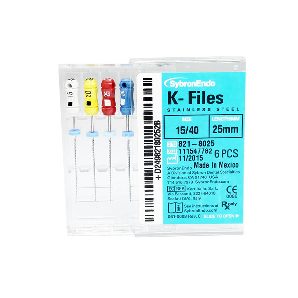 Kerr Sybron Endo K-File Dental Endodontic Root Canal Files
