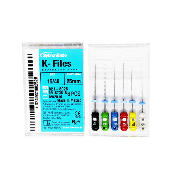 Kerr Sybron Endo K-File Dental Endodontic Root Canal Files