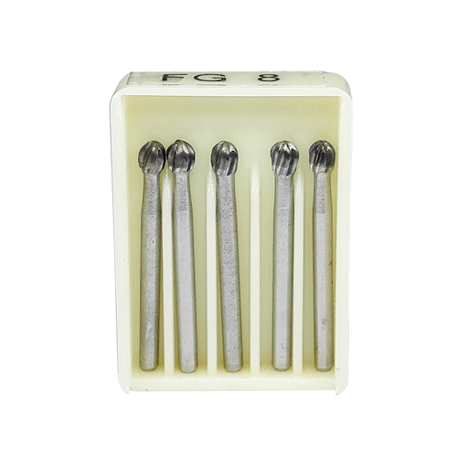 Dental Carbide Burs FG 8 Round Ball for High Speed Handpiece Tools