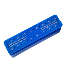 Dental Measuring Block Endodontic File Ruler Autoclavable Tools