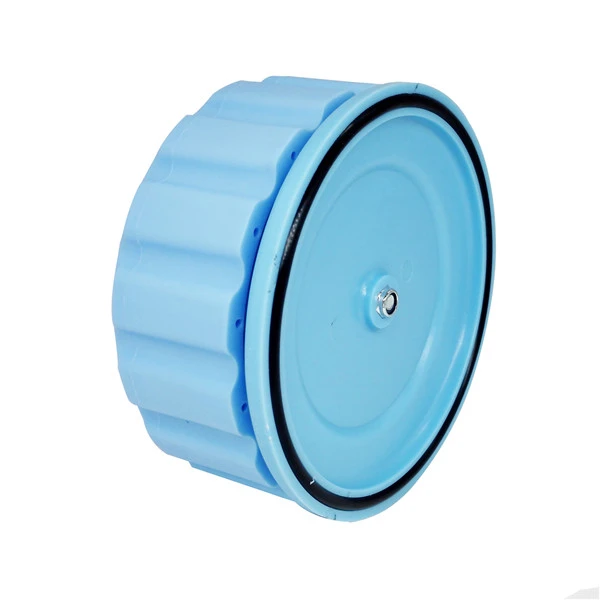 Dental 360 Degree Rotation Polishing Burs Storage Holder 35Holes Blue