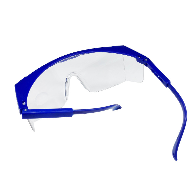 Protect Eye Safety Goggle Dental Anti-Fog Curing Light Glasses Frame Adjustment Black Blue