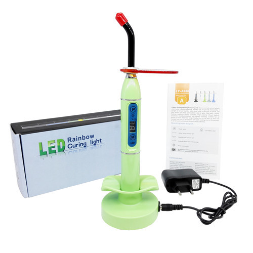 Dental Curing Light Cure Lamp Rechargeable LY-180A 1200-2000mw/cm2