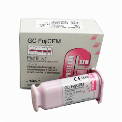 GC FujiCEM Resin Reinforced Glass Ionomer Luting Cement Fuji CEM Refill Single Pack