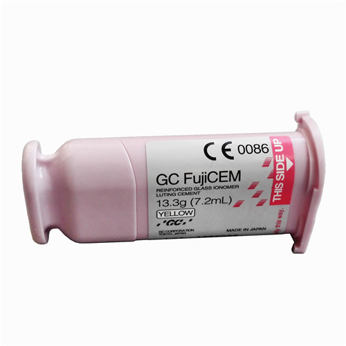 GC FujiCEM Resin Reinforced Glass Ionomer Luting Cement Fuji CEM Refill Single Pack