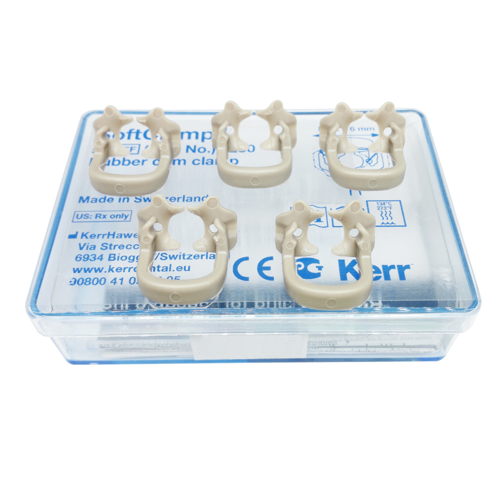 Dental Kerr Soft Clamp Universal Rubber Dam Sundries Molar Teeth Polymer