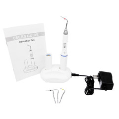 Dental Endo Obturation Pen with 4 Heated Tips & Backup Batteries COXO Style