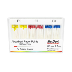 MacDent Absorbent Paper Points Dental For Protaper Root Canal Files