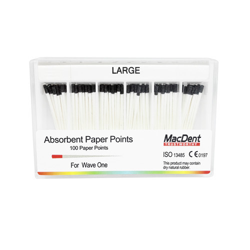 MacDent Dental Absorbent Paper Points For Wave one Small / Primary / Large