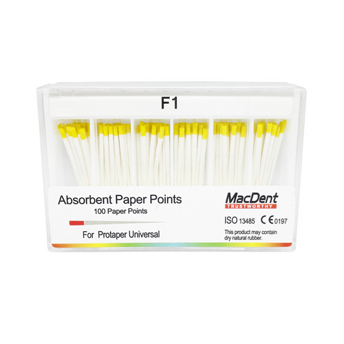 MacDent Absorbent Paper Points Dental For Protaper Root Canal Files