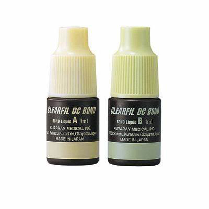 Dental Kuraray CLEARFIL Dual Curing DC Bond Refill Liquid A &amp; B 1ML