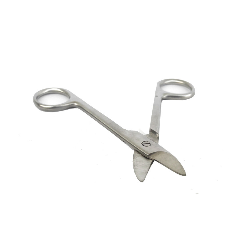 Dental Stainless Steel Ligature Wire Cutter Metal Crown Scissors Orthodontic 10.5CM