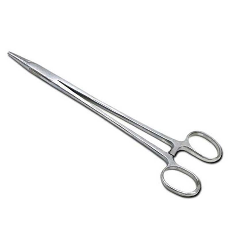 Dental Piercing Forceps Locking Surgical SST Needle Holder Clamps Pliers 16cm