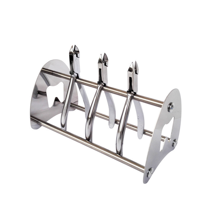 Dental Stainless Steel Stand Holder for Orthodontic Rack Pliers Forceps Scissors