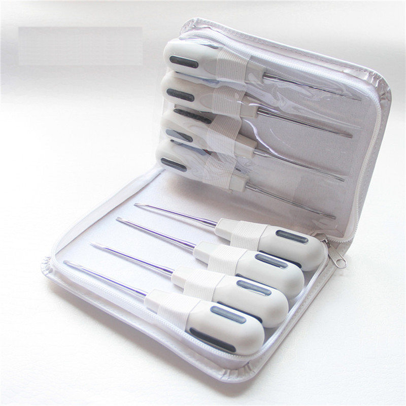 8pcs Dental Surgical Tooth Extraction Root Elevators Luxating Apical Root Tip