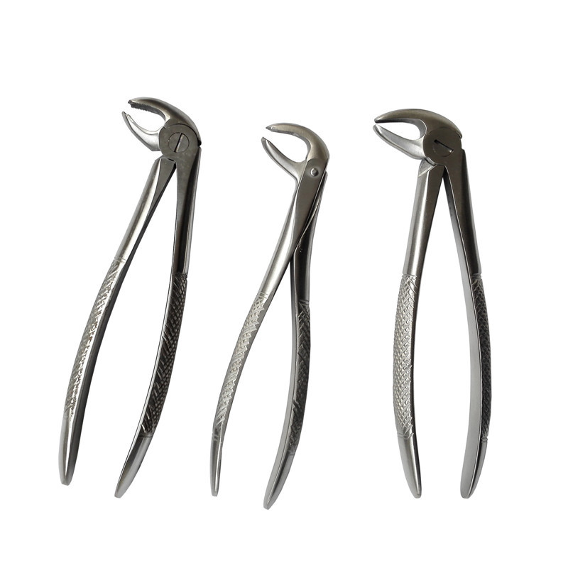 Dental Forcep Tooth Extraction Set Adult Teeth Extracting Forceps Set