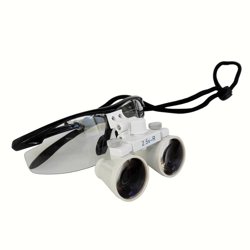 Dental Surgical Medical Binocular Loupes 2.5x R Magnifier