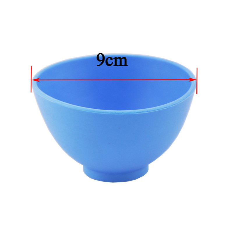 Dental Lab Flexible mixing Bowl Flexible Rubber Mixing Bowl Blue 9cm