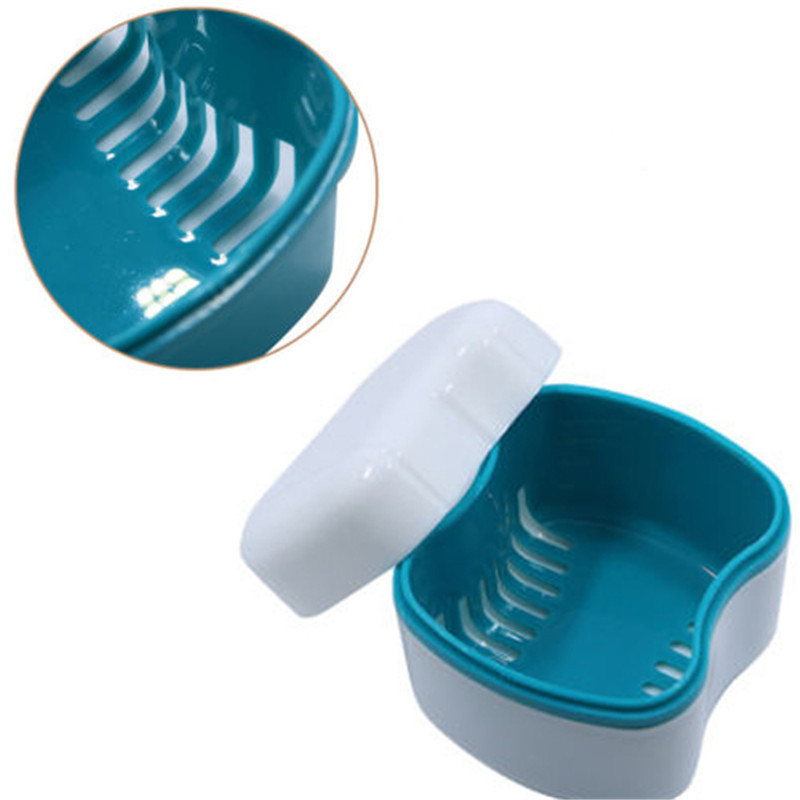 Dental Denture Retainer Orthodontic Dental Case Mouth Tray Box