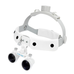 Dental Loupes Surgical Binocular Glass Medical Magnifier 3.5×420 & LED Head Light