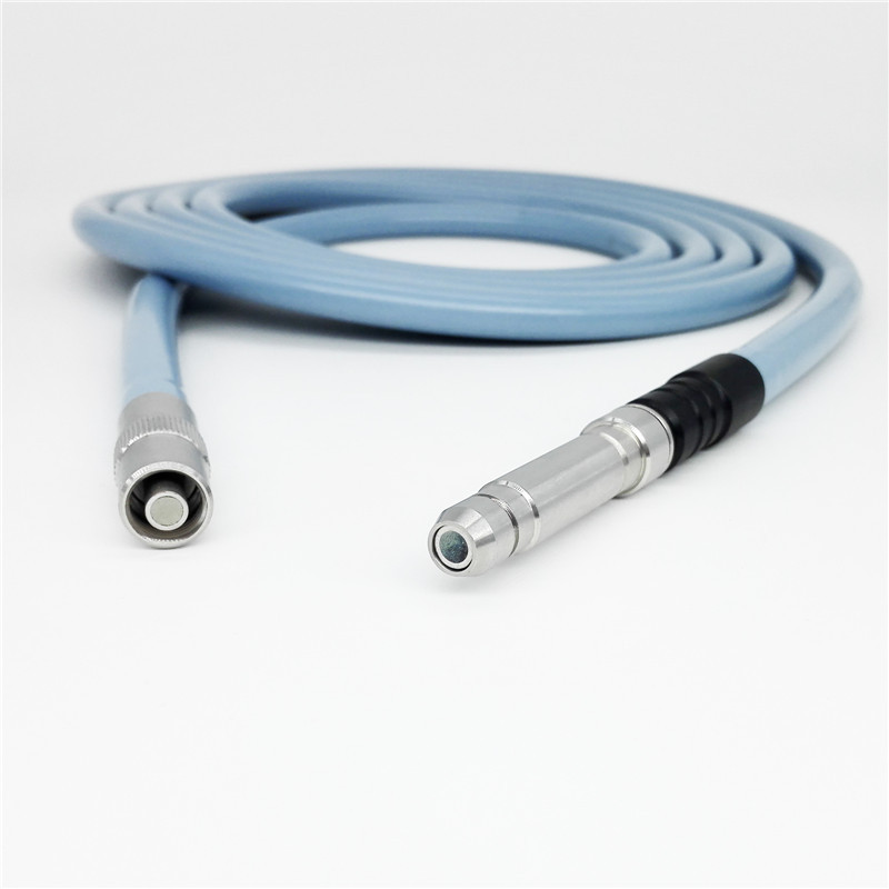 Dental Medical Fiber Optic Cable Light Source Endoscope Fit for Storz 4mmX2.5M