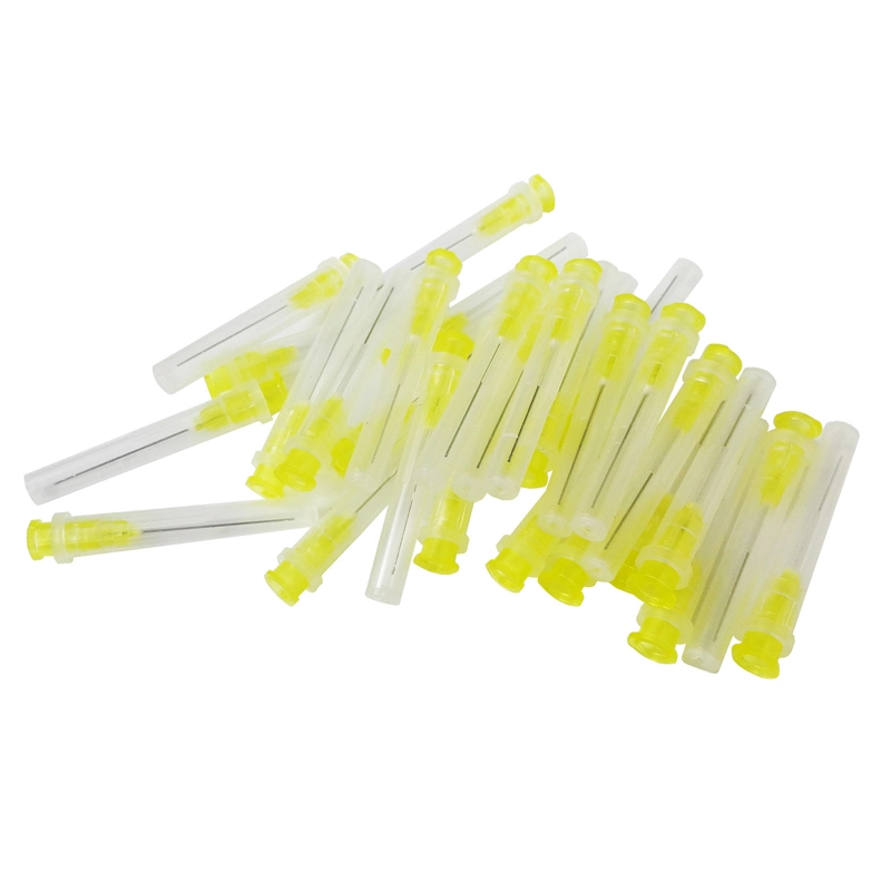Dental Irrigation Needle Disposable Syringe Tips 25G/27G/30G Side Vent