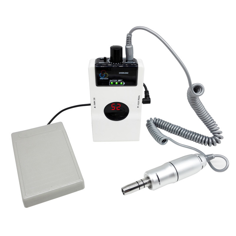 Dental Lab Rechargeable &amp; Portable Micromotor Motor 10,000rpm