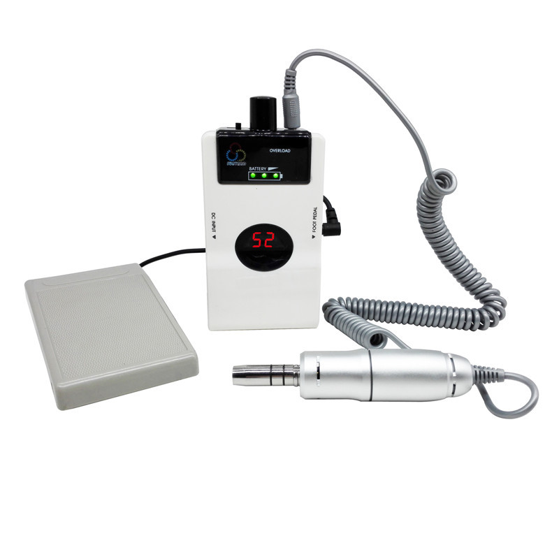 Dental Lab Rechargeable & Portable Micromotor Motor 10,000rpm