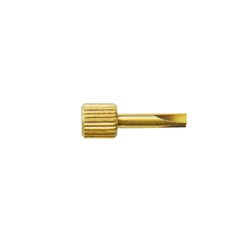 Dental Screw Post Key Wrench Set 24K Golden Plated Hollow Key / Cross Key
