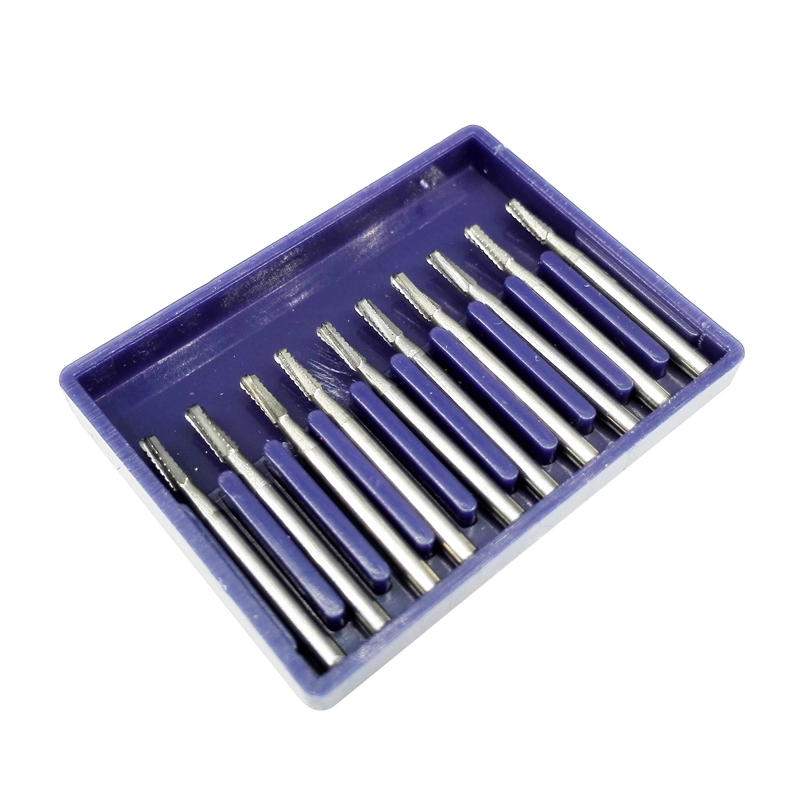 FG-1957 High Speed Dental Tungsten Steel Carbide Crown Metal Cutting Burs