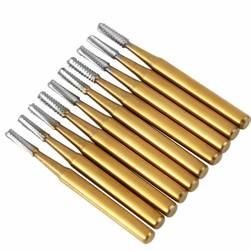 FG-1957 High Speed Dental Tungsten Steel Carbide Crown Metal Cutting Burs