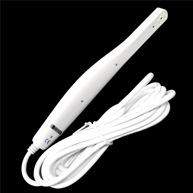 Caméra Intra-Orale Dentaire USB HD 1/4 CMOS - 6 LEDs Froides Blanches - Mise Au Point Automatique - Neuf