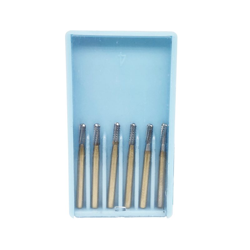 Dental Metal Cutting Carbide Burs FG 1958 For High Speed Handpiece 10Pcs/Pack