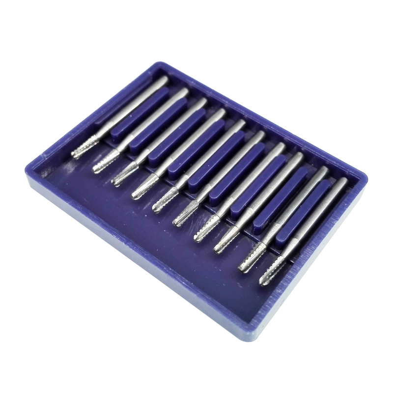 FG-1957 High Speed Dental Tungsten Steel Carbide Crown Metal Cutting Burs