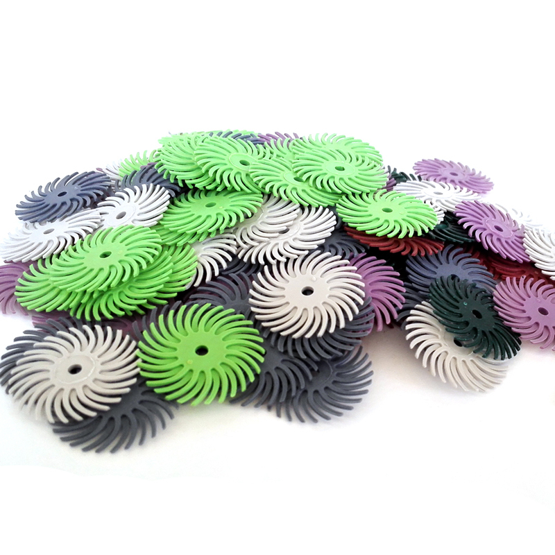 Dental Composite Spiral Discs Finishing Wheel Polishing Polisher Brush