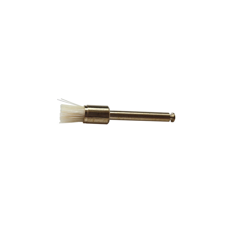 Dental Polishing Polisher Brush Latch Bristles Gold-Plated Point/Flat/Bowl