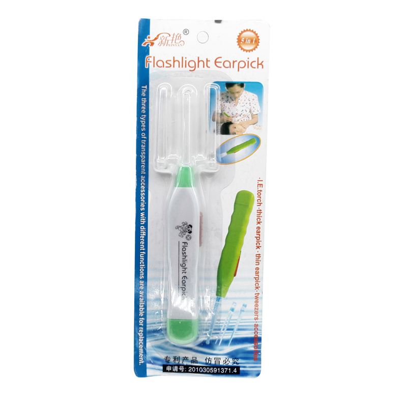 Cleaning Set Care Tool led Ear Pick Ear Wax Remover Cleaner earpick Kit