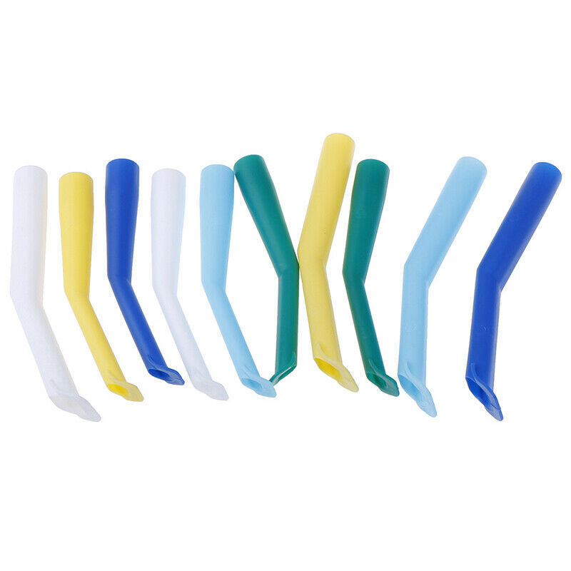 10Pcs/Set Dental Autoclavable HVE Suction Mixed Tubes Tubing 15mm