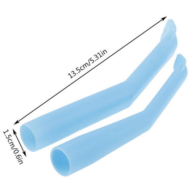 10Pcs/Set Dental Autoclavable HVE Suction Mixed Tubes Tubing 15mm,All