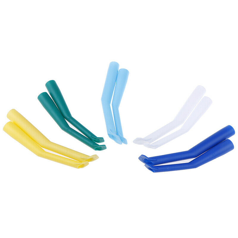 10Pcs/Set Dental Autoclavable HVE Suction Mixed Tubes Tubing 15mm