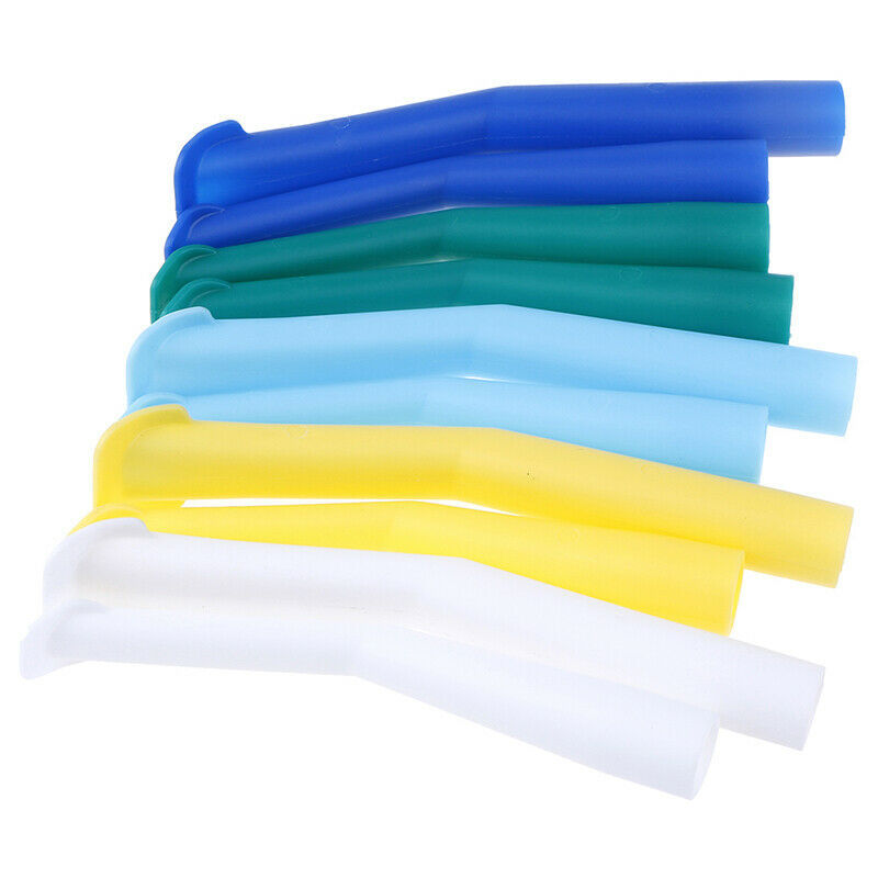 10Pcs/Set Dental Autoclavable HVE Suction Mixed Tubes Tubing 15mm