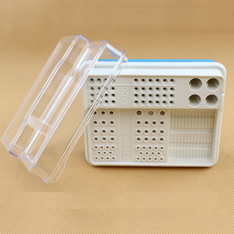 Dental Root canal instrument Burs disinfection management box