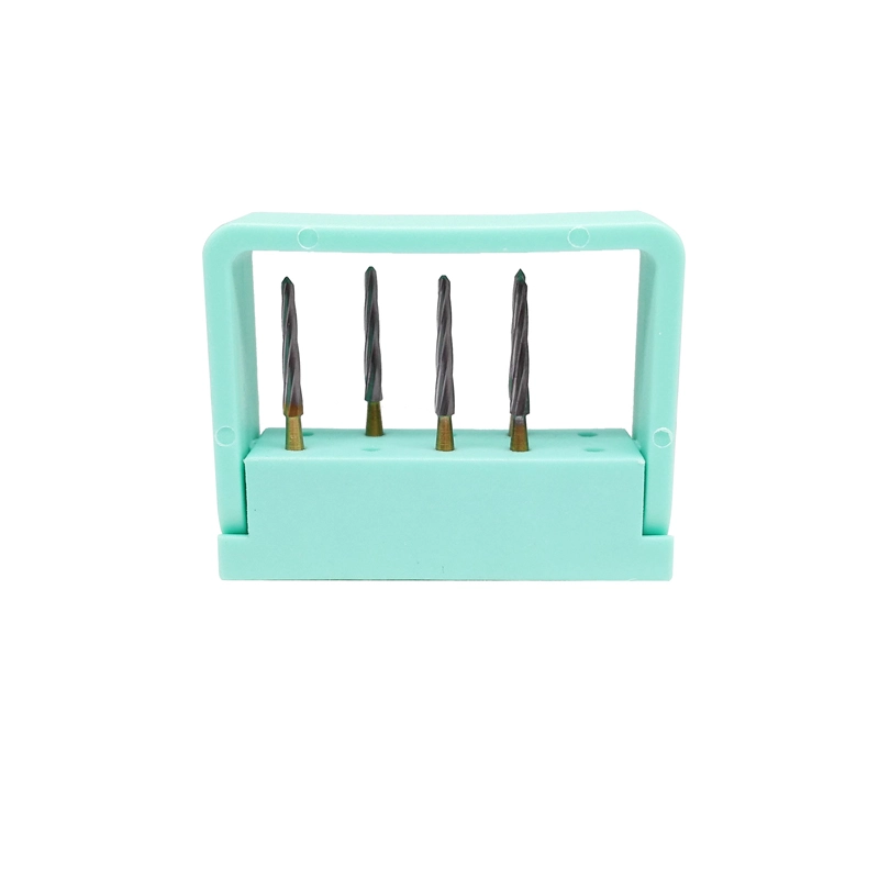 Dental Lab Bur Block Holder Station Holds 10 Burs FG, HP RA 1.6mm