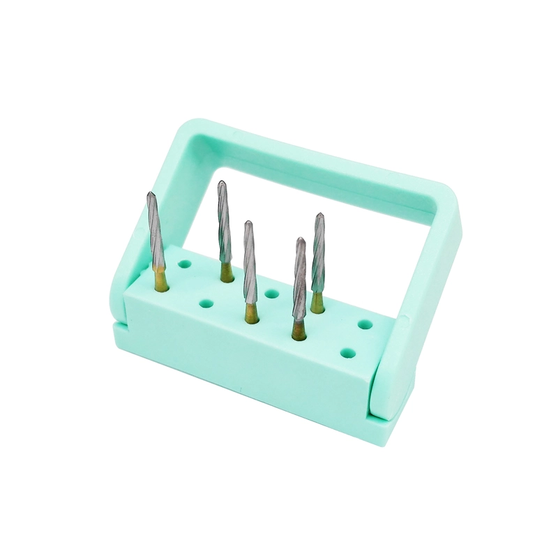 Dental Lab Bur Block Holder Station Holds 10 Burs FG, HP RA 1.6mm