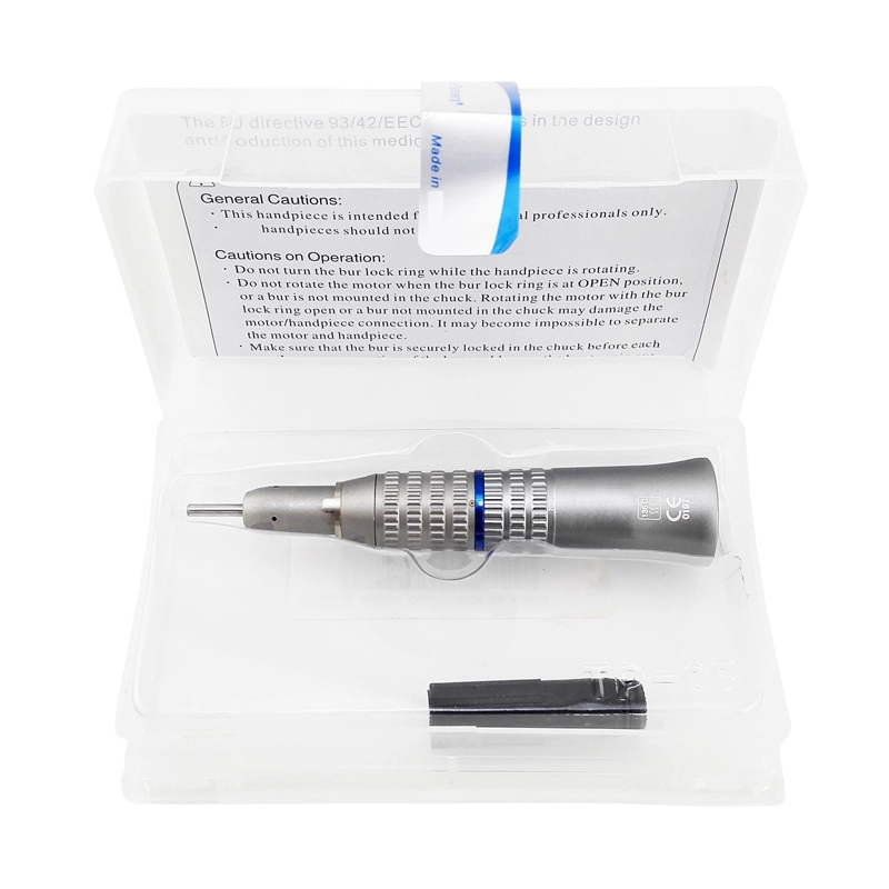 Pièce à Main Dentaire Basse Vitesse Droite Avec Cône Nasal Et Eau Interne - Neuf, Normes FDA