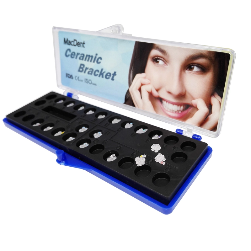 MacDent Dental Orthodonti​cs Bracket Ceramic Braces Mesh Base