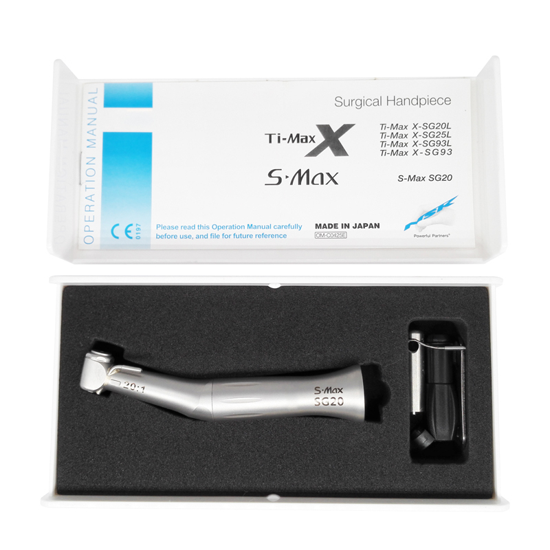 SG20 Dental 20:1 Reduction Implant Low Speed Contra Angle Handpiece Fit NSK